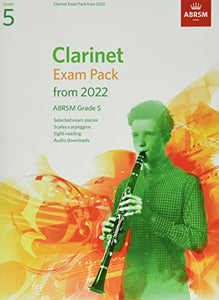 Clarinet Exam Pack from 2022, ABRSM Grade 5 