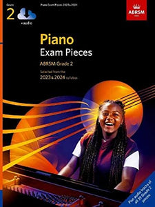 Piano Exam Pieces 2023 & 2024, ABRSM Grade 2, with audio 