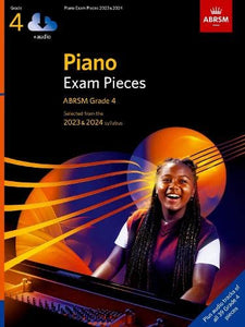 Piano Exam Pieces 2023 & 2024, ABRSM Grade 4, with audio 