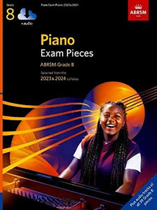 Piano Exam Pieces 2023 & 2024, ABRSM Grade 8, with audio 