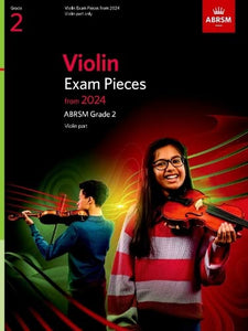 Violin Exam Pieces from 2024, ABRSM Grade 2, Violin Part 