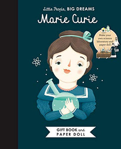 Little People, BIG DREAMS: Marie Curie Book and Paper Doll Gift Edition Set 