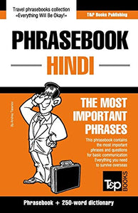 English-Hindi phrasebook and 250-word mini dictionary 