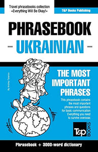 English-Ukrainian phrasebook and 3000-word topical vocabulary 