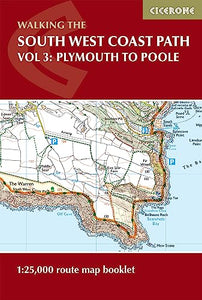 South West Coast Path Map Booklet - Vol 3: Plymouth to Poole 