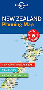 Lonely Planet New Zealand Planning Map 