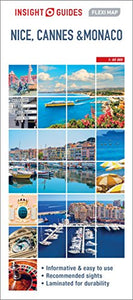 Insight Flexi Map Nice, Cannes and Monaco Map 