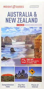 Insight Guides Travel Map Australia & New Zealand 