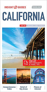 Insight Guides Travel Map California 