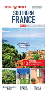 Insight Guides Travel Map Southern France 