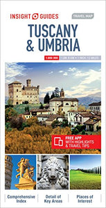 Insight Guides Travel Map Tuscany & Umbria 