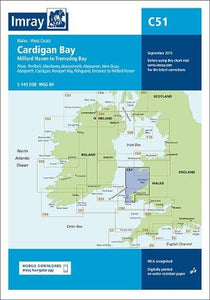 Imray Chart C51 Cardigan Bay 