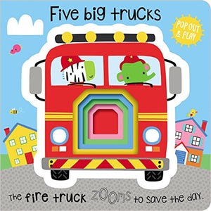 Board Book Five Big Trucks 