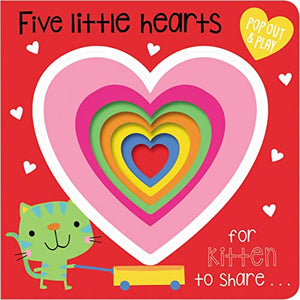 Pop-Out and Play Five Little Hearts 