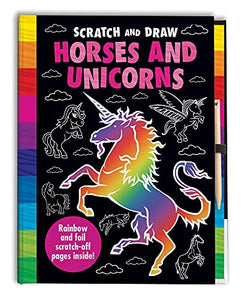 Scratch and Draw Horses and Unicorns 