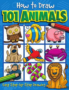 How to Draw 101 Animals - A Step By Step Drawing Guide for Kids 