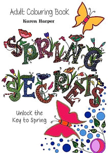 Adult Colouring Book - Spring Secrets 