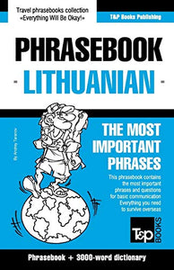 English-Lithuanian phrasebook & 3000-word topical vocabulary 