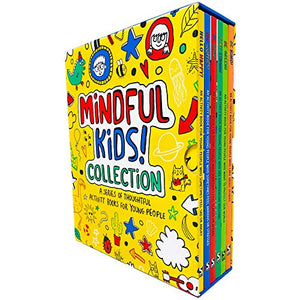 Mindful Kids 6 Books Collection Activity Box Set (Hello Happy, No Worries, Be Brave, Stay Strong, Be Green & Be Kind) 