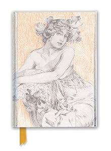 Alphonse Mucha: Study for Documents Décoratifs Plate 12 (Foiled Journal) 