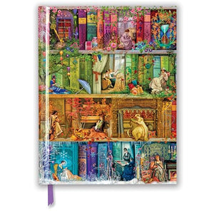 Aimee Stewart: A Stitch in Time Bookshelf (Blank Sketch Book) 