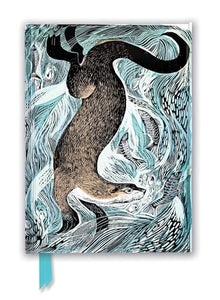 Angela Harding: Fishing Otter (Foiled Journal) 