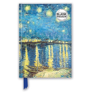 Vincent van Gogh: Starry Night over the Rhône (Foiled Blank Journal) 