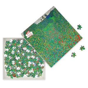 Adult Jigsaw Puzzle Gustav Klimt: Poppy Field 