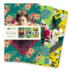 Frida Kahlo Set of 3 Mini Notebooks 