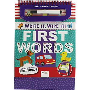 Write It, Wipe It! First Words 