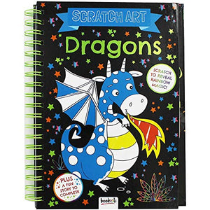 Dragons: Scratch Art 