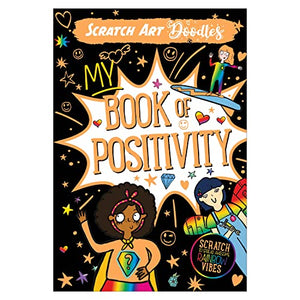 Scratch Art Doodles My Book of Positivity 