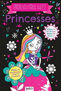 Princesses: Scratch Art 