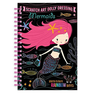 Scratch Art Dolly Dressing: Mermaids 