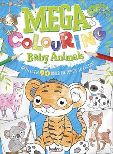 Mega Colouring Baby Animals 