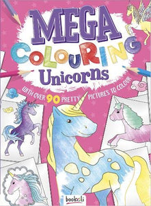 Mega Colouring Unicorns 