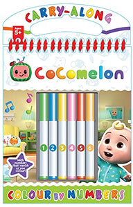 CoComelon Colour by Numbers Colouring Book 