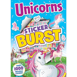 ALLIGATOR 3425/UNSBG Unicorns Sticker Burst, Multicolor 