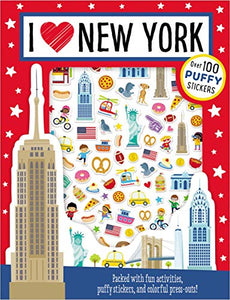 Puffy Stickers I Love New York 