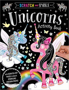 Scratch and Sparkle Unicorns Activity Book 