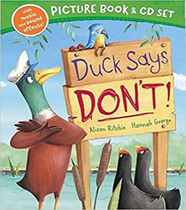 Duck Says Don't Book & CD Set 