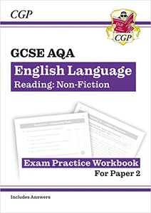 GCSE English Language AQA Reading Non-Fiction Exam Practice Workbook (Paper 2) - inc. Answers 