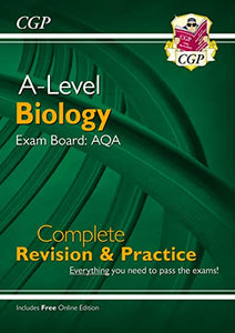 A-Level Biology: AQA Year 1 & 2 Complete Revision & Practice with Online Edition 