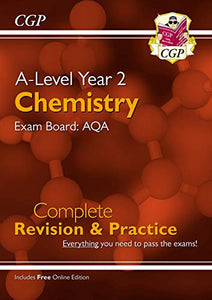 A-Level Chemistry: AQA Year 2 Complete Revision & Practice with Online Edition 