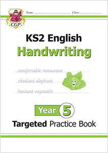 KS2 English Year 5 Handwriting Targeted Practice Book 