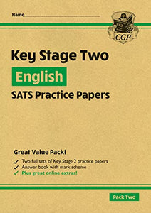 KS2 English SATS Practice Papers: Pack 2 - for the 2024 tests (with free Online Extras) 