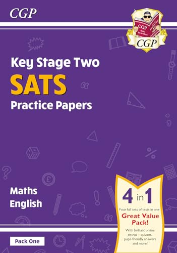 KS2 Maths & English SATS Practice Papers: Pack 1 - for the 2025 tests (with free Online Extras)