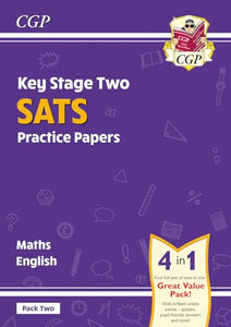 KS2 Maths & English SATS Practice Papers: Pack 2 - for the 2024 tests (with free Online Extras) 