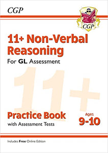 11+ GL Non-Verbal Reasoning Practice Book & Assessment Tests - Ages 9-10 (with Online Edition) 