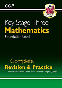 New KS3 Maths Complete Revision & Practice – Foundation (includes Online Edition, Videos & Quizzes) 